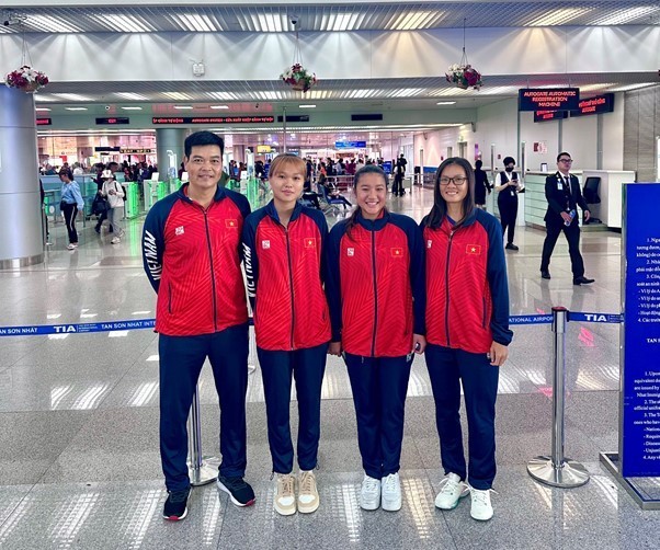 Vietnams Damen-Tennismannschaft nimmt am Billie Jean King Cup 2023 in Bahrain teil - ảnh 1