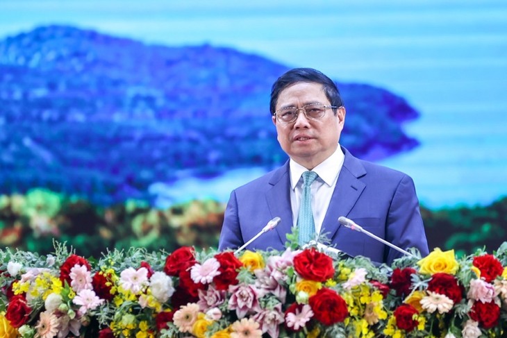 Premierminister Pham Minh Chinh nimmt an Konferenz über Planung und Investitionen in Ca Mau teil - ảnh 1