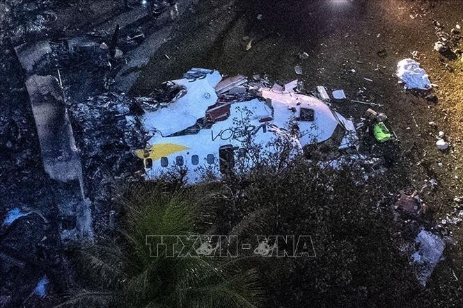 Flugdatenschreiber des abgestürzten Flugzeugs in São Paulo gefunden - ảnh 1