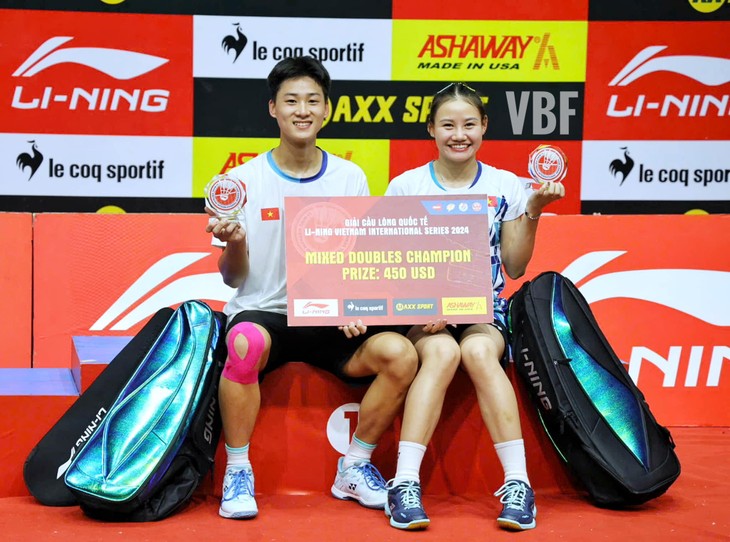 Erste Badmintonspielerin Vietnams gewinnt Meistertitel beim internationalen Wettbewerb im Alter von 25 - ảnh 1