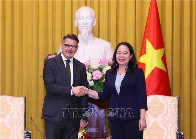 Vizestaatspräsidentin Vo Thi Anh Xuan empfängt den hessischen Ministerpräsidenten - ảnh 1