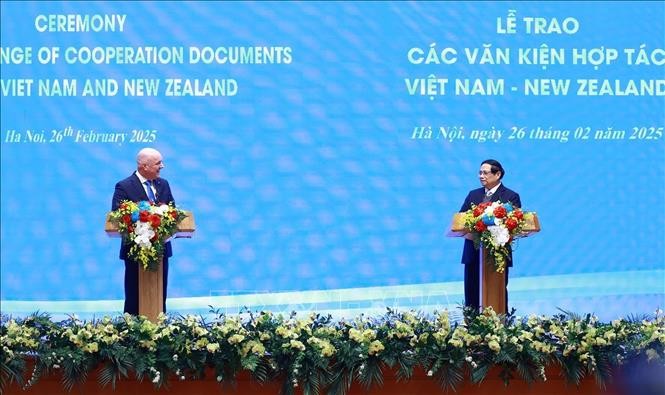 Vietnam-Neuseeland-Beziehungen zur umfassenden strategischen Partnerschaft aufwertet - ảnh 1