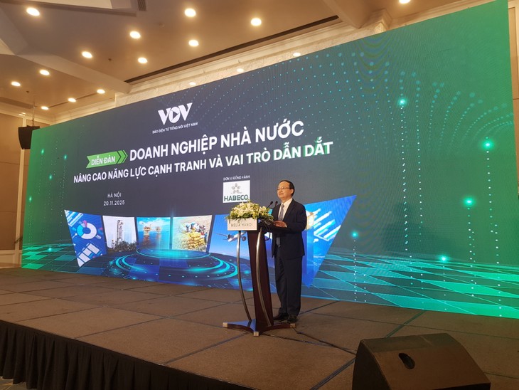 Staatliche Unternehmen: Verbesserung der Wettbewerbsfähigkeit und Führungsrolle - ảnh 1