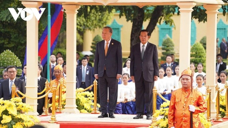 Gemeinsame Erklärung zwischen Vietnam und Kambodscha - ảnh 1