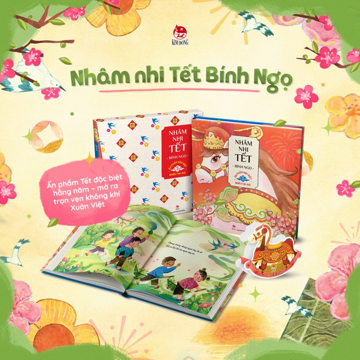 Neujahrsfest Tet: Bücher bringen Kindern Liebe zur vietnamesischen Kultur - ảnh 1