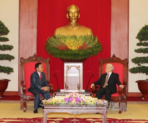 Vietnam, Laos cement Party ties - ảnh 1