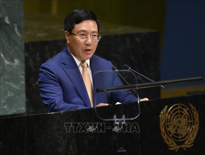 International law must be upheld in East Sea, says Vietnamese Deputy PM - ảnh 1