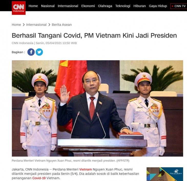 Indonesian media hail Vietnam’s new leadership - ảnh 1