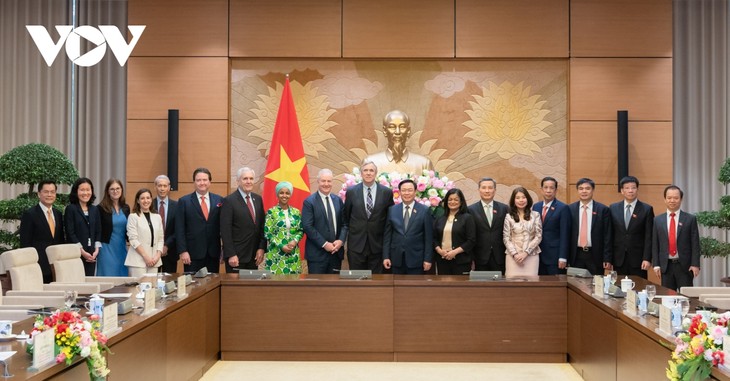 Top legistator receives US Congress delegation - ảnh 1