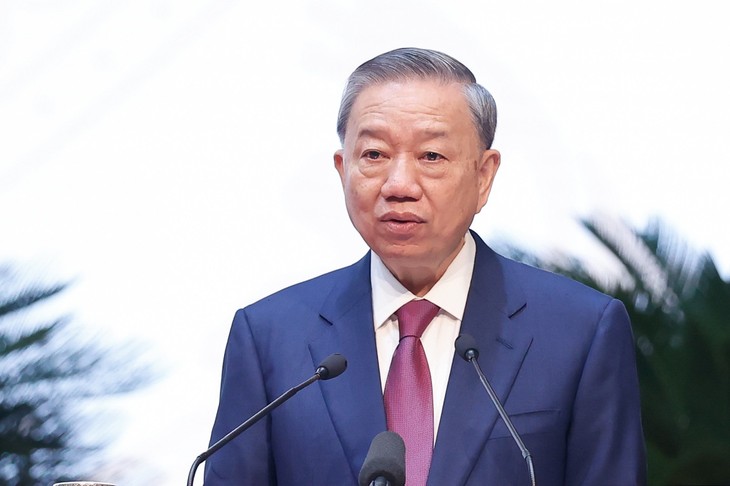 US President congratulates President To Lam on his election as Vietnam's Party leader - ảnh 1