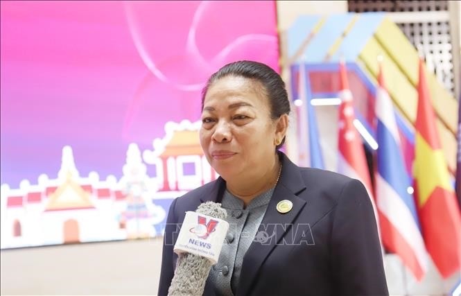 Laos speaks highly of Vietnamese top legislator’s official visit and attendance at AIPA-45  - ảnh 1