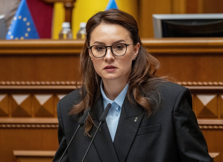 Ukrainian parliament approves new prime minister - ảnh 1