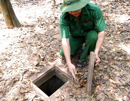 อุโมงลับ Cu Chi สัญลักษณ์แห่งความวีรอาจหาญของชาวเวียดนาม - ảnh 2