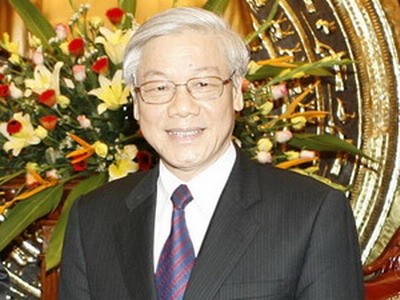 บทให้สัมภาษณ์นักข่าววิทยุเวียดนามของท่าน Nguyen Phu Trong ในโอกาสปีใหม่2012 - ảnh 1