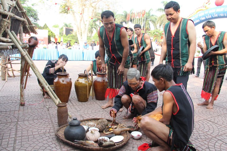 งานบุญข้าวใหม่ของชนเผ่าเมอนงการ์ - ảnh 2