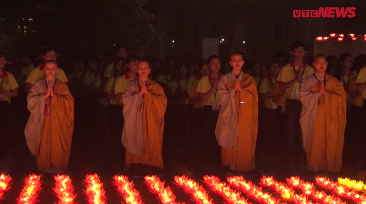 บรรยากาศ ณ ศูนย์วัฒนธรรมพุทธศาสนาตามจุ๊กในงานวิสาขบูชาโลก2019  - ảnh 36