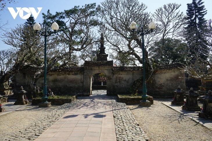 เขตโบราณสถานทางประวัติศาสตร์และทัศนียภาพปูชนียสถานเอียนตื๋อในยามวสันต์ - ảnh 6