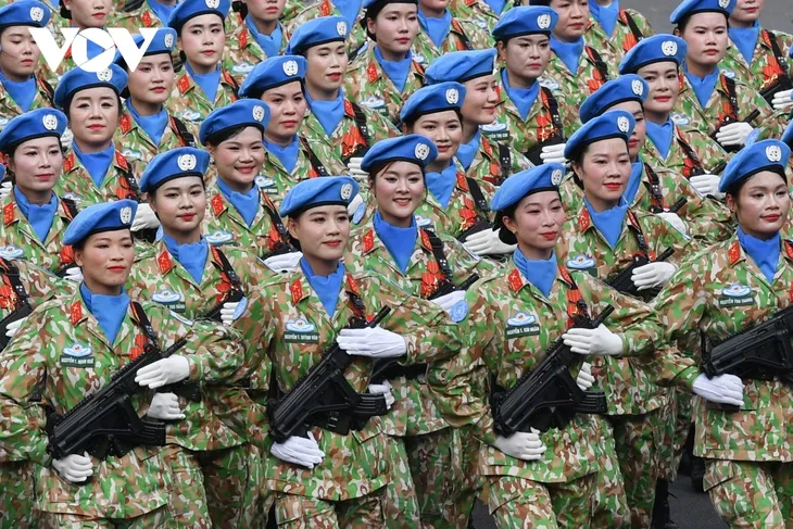 พิธีเดินสวนสนามและขบวนพาเหรดเฉลิมฉลองครบรอบ 80 ปีวันชาติเวียดนาม 2 กันยายน - ảnh 18