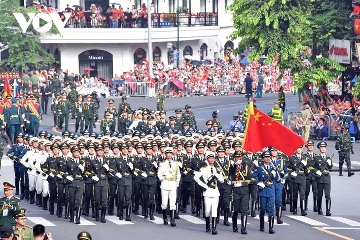 พิธีเดินสวนสนามและขบวนพาเหรดเฉลิมฉลองครบรอบ 80 ปีวันชาติเวียดนาม 2 กันยายน - ảnh 25