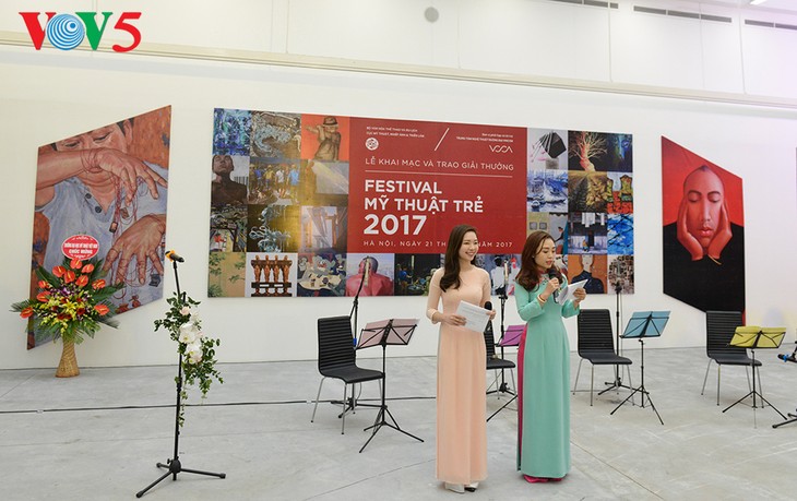 Khai mạc Festival Mỹ thuật trẻ 2017 - ảnh 1