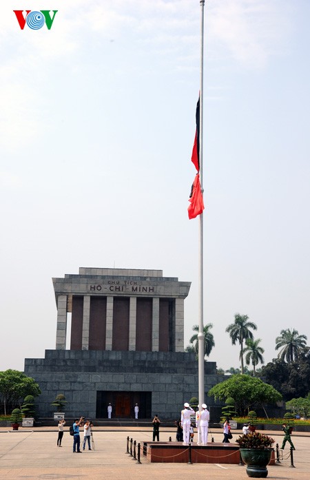 State funeral for General Vo Nguyen Giap begins  - ảnh 1