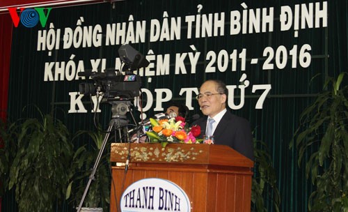 Binh Dinh province asked to guide the people to implement the Constitution - ảnh 1