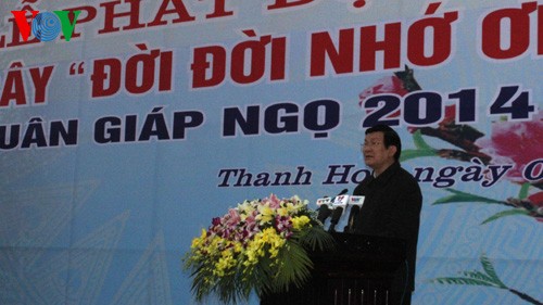 State President calls for forestation efforts - ảnh 2