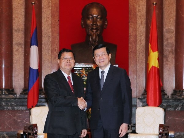   President receives Lao National Assembly Vice Chairman - ảnh 1