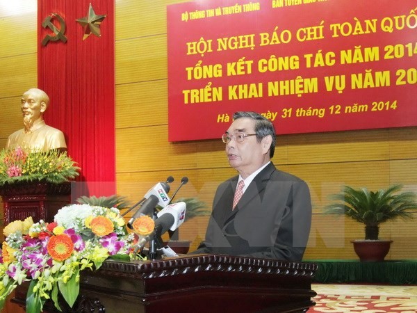 National media conference discusses 2015 tasks - ảnh 1