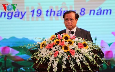 August Revolution’s 70th anniversary marked in Hanoi - ảnh 1