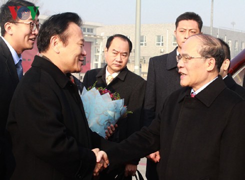 National Assembly chairman Nguyen Sinh Hung begins China visit - ảnh 1