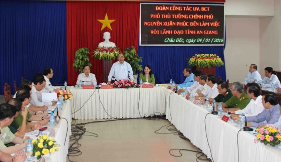 Deputy Prime Minister works with An Giang province - ảnh 1