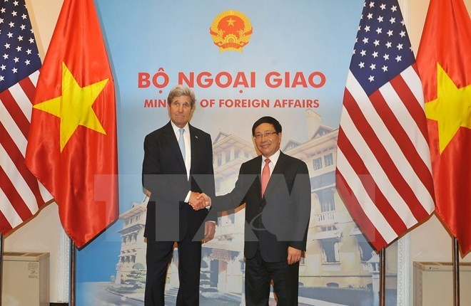 Deputy Prime Minister receives US Secretary of State - ảnh 1