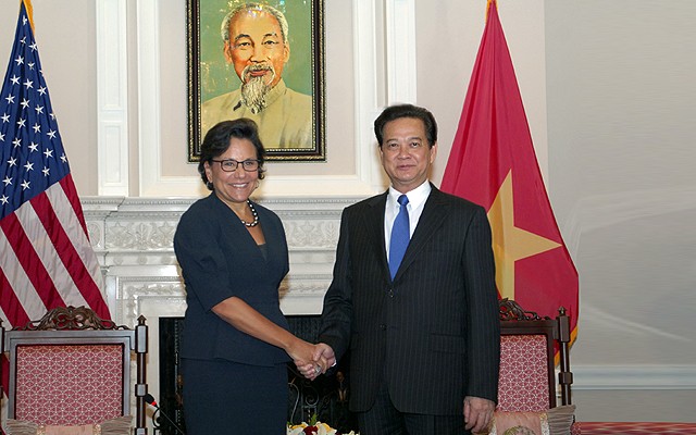 Premierminister Nguyen Tan Dung trifft US-Handelsministerin Penny Pritzker - ảnh 1