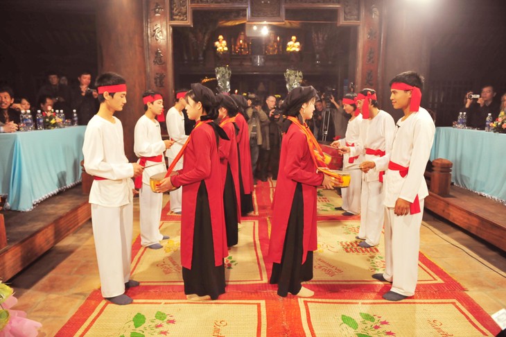 Werte des immateriellen Kulturerbes des Xoan-Gesangs entfalten - ảnh 1