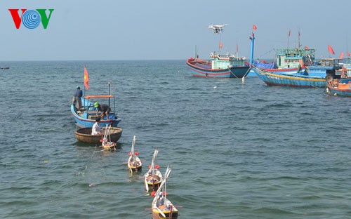 Insel Ly Son: Fest zu Ehren der vietnamesischen Soldaten, die Dienst auf Hoang Sa hatten - ảnh 5