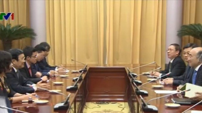 Staatspräsident Truong Tan Sang wünscht sich mehr Unterstützung vom IWF - ảnh 1