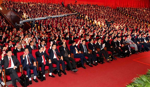 12. Parteitag:Vertrauen auf neue Chancen und Erfolge - ảnh 1