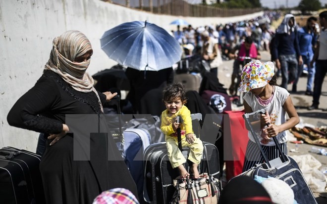 Bundeskanzlerin Angela Merkel beharrt auf Flüchtlingspolitik - ảnh 1