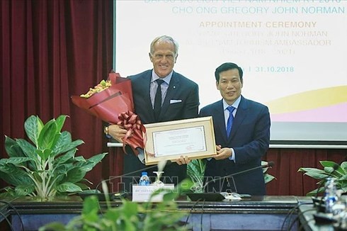 Legendärer Golfspieler Greg Norman ist Botschafter für Tourismus Vietnam - ảnh 1