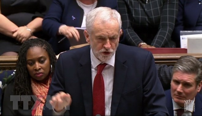 Labour-Chef stellt fünf Bedingungen für Brexitvereinbarung - ảnh 1