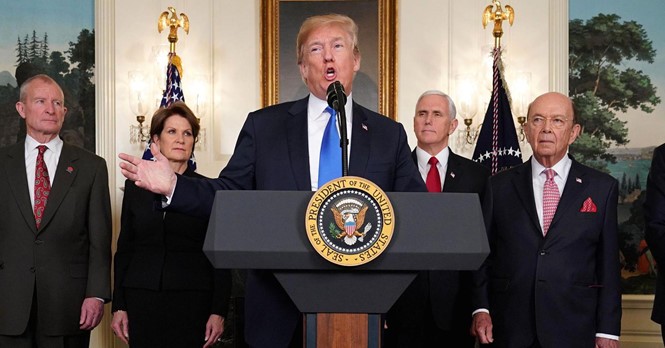 US-Präsident Donald Trump fordert China auf,  Zoll auf US-Landwirtschaftsprodukte abzuschaffen - ảnh 1