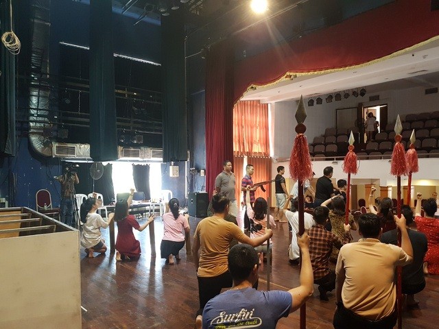 Feier zum 60. Jahrestag der Gründung des Theaterhaus für Musik und Tanz Vietnams - ảnh 1