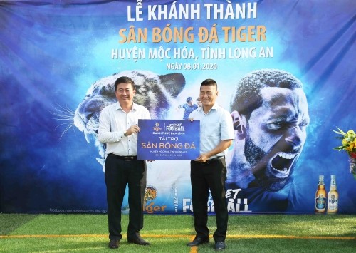 Tiger-Bier engagiert sich für Amateur-Fußball in Vietnam - ảnh 1