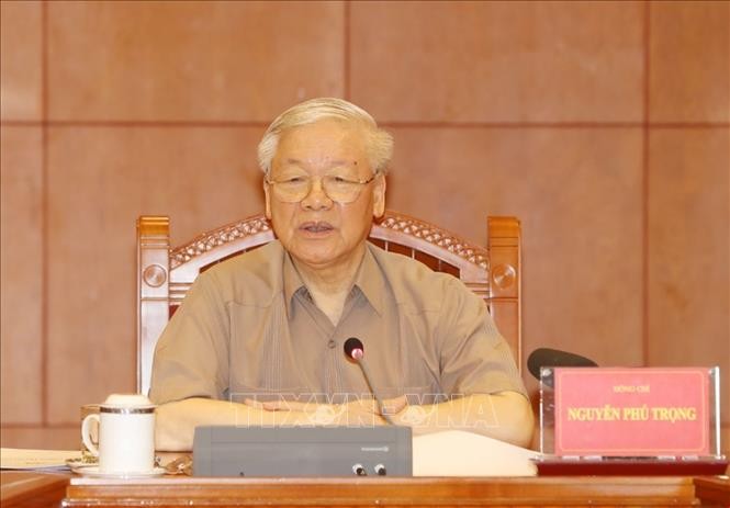 KPV-Generalsekretär, Staatspräsident Nguyen Phu Trong will Korruptionsbekämpfung fortsetzen - ảnh 1