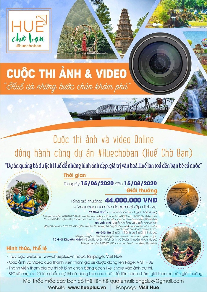 Fotos und Video-Wettbewerb zur Entdeckung Hue`s - ảnh 1