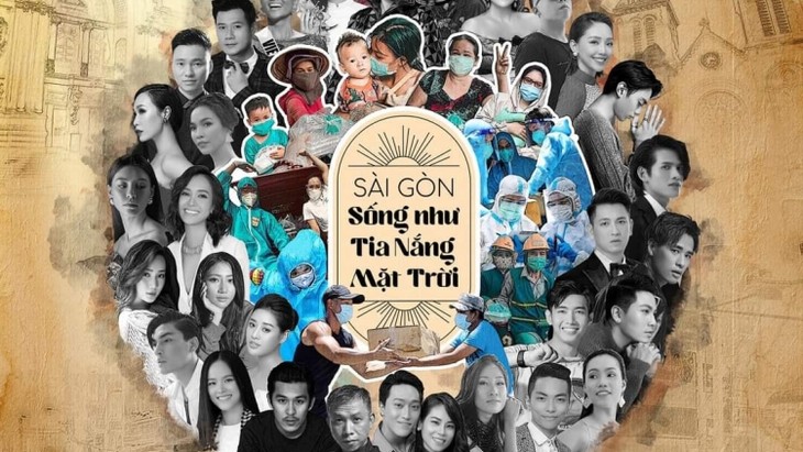 Mehr als 40 Künstler singen gemeinsam “Leben wie der Sonnenschein” zur Unterstützung der COVID-19-Bekämpfung - ảnh 1