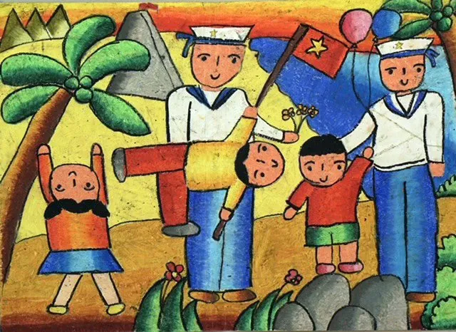  Online Ausstellungen für Kinder zum Vollmondfest - ảnh 1