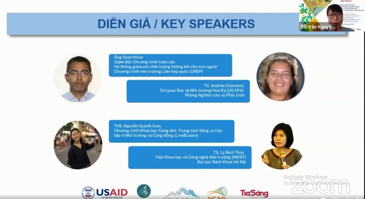 Forum “Anwendung von Sensoren-Technologie zur Kontrolle der Luftqualität” - ảnh 1