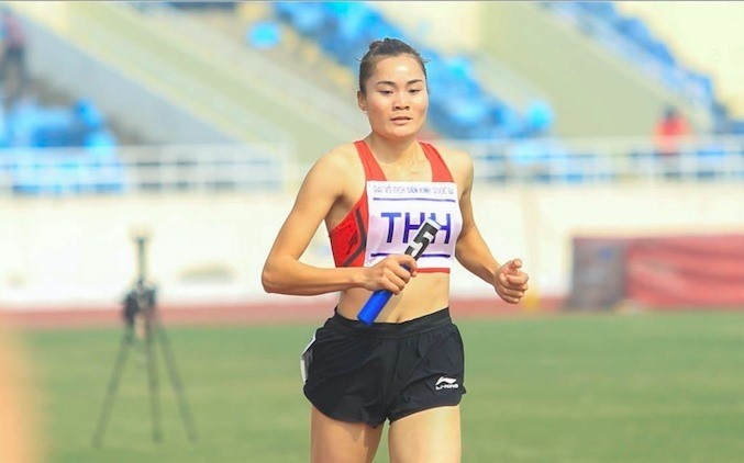 Quach Thi Lan entzündet Fackel bei SEA Games 31  - ảnh 1